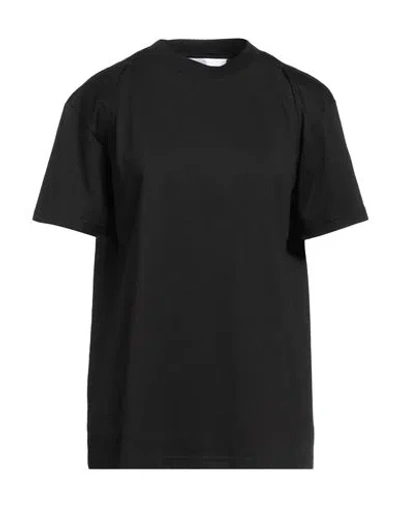 Az Factory Woman T-shirt Black Size M Organic Cotton, Seacell