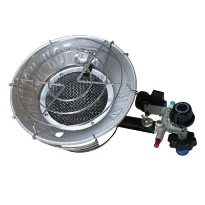 Az Patio Heaters 15k Btu Tank Top Heater In Silver