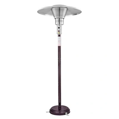 Az Patio Heaters Commercial Natural Gas Patio Heater In Hammered Bronze