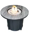 Az Patio Heaters Faux Wood Tile Top Fire Pit