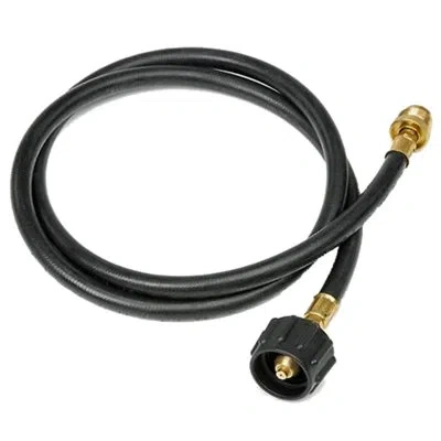 Az Patio Heaters Hiland Portable Adapter Hose In Black