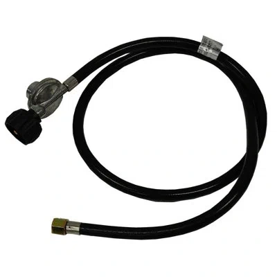 Az Patio Heaters Hiland Regulator And 5' Gas Supply Line (2008 And Newer) Most Common In Black