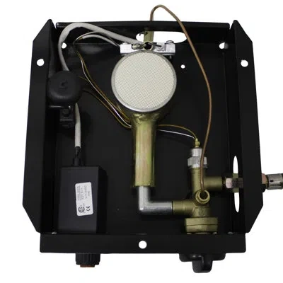 Az Patio Heaters Square Heater Glass Tube Burner In Black