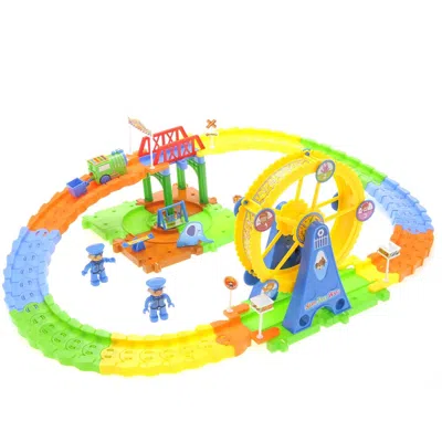 Az Trading Adventure Park Train Set - 72 Piece In Multi