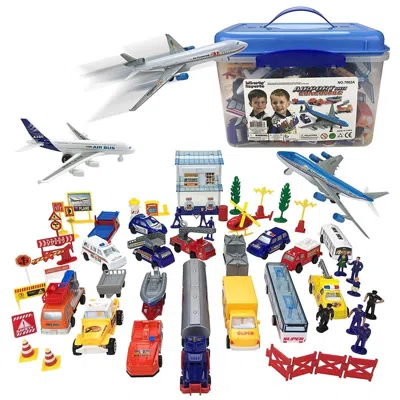 Az Trading & Import Airport Play Set - 57 Piece