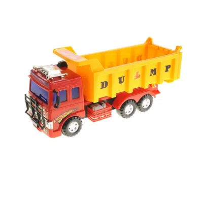 Az Trading & Import Big Dump Truck Toy For Kids With Friction Power Heavy Duty