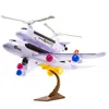 Az Trading & Import Bump & Go Toy Police Airplane With Rescue Helicopter