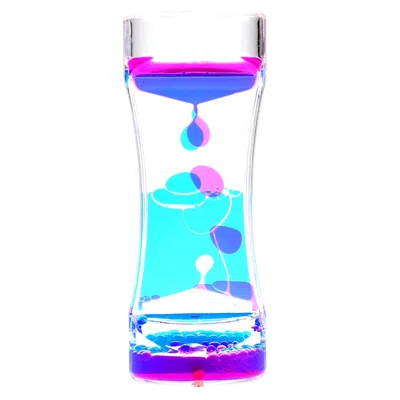 Az Trading & Import Liquid Motion Bubbler - Blue & Pink