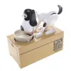 Az Trading & Import My Dog Piggy Bank Robotic Coin Munching Toy Money Box Spot White & Black
