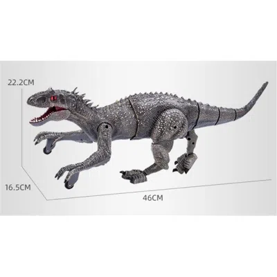 Az Trading Rc Dino Jurassic Walking Roaring Tyrannosaurus Toys Green