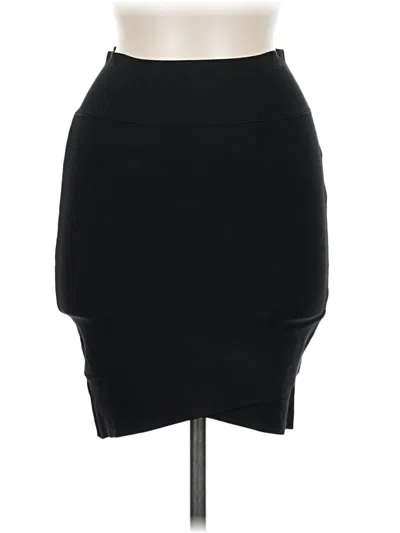 Pre-owned Az3 Inc. Casual Skirt In Black