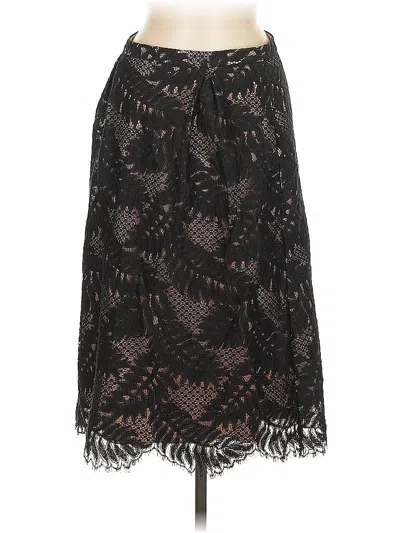 Pre-owned Az3 Inc. Formal Skirt In Black