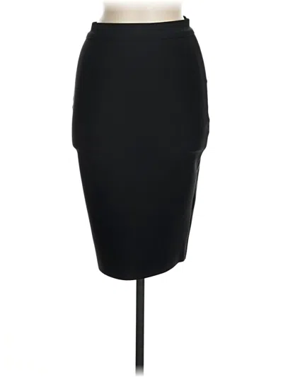 Pre-owned Az3 Inc. Formal Skirt In Black