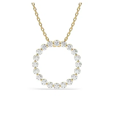 Azalea Jewelry Women's Gold Circle Of Life Necklace / Large