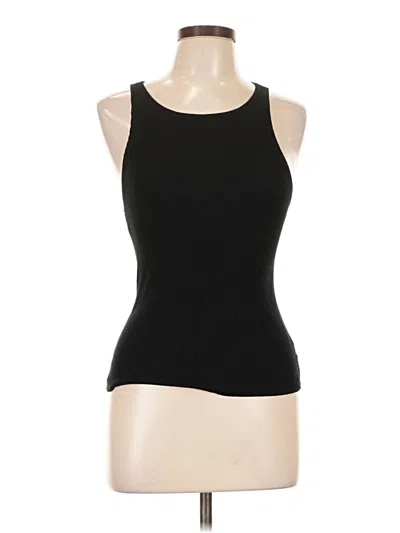 Pre-owned Azalea Tank Top Black Halter Neckline Tops