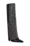 Azalea Wang Agustue Knee High Boot In Black