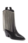 AZALEA WANG AZALEA WANG ALEXANDRITE CRYSTAL FRINGE WESTERN BOOT