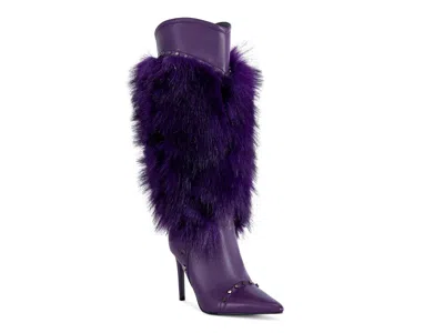 Azalea Wang Alisette Boot In Animal Print