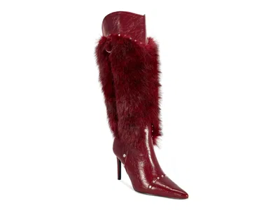 Azalea Wang Alisette Boot In Red
