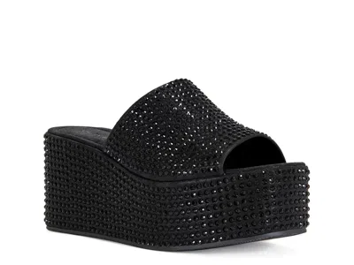 Azalea Wang Arachna Platform Sandal In Black