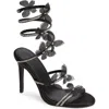 Azalea Wang Aryana Strappy Sandal In Black