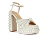 Azalea Wang Astrella Platform Sandal In Multi