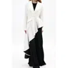 Azalea Wang Asymmetric Statement Blazer In Multi
