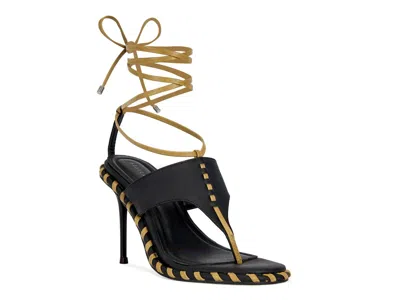 Azalea Wang Atmos Strappy Sandal In Black