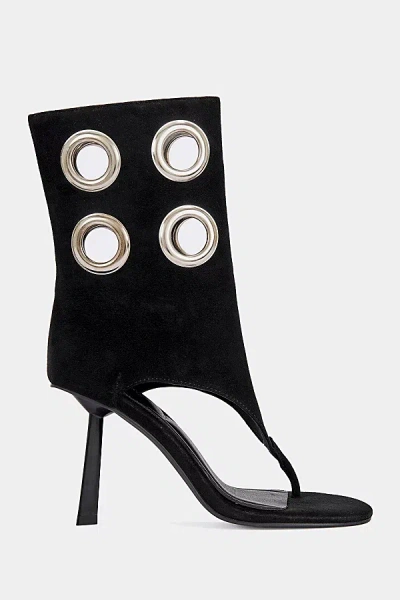 Azalea Wang Baina Stiletto Bootie Heel In Black, Women's At Urban Outfitters