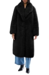 Azalea Wang Bcardi Faux Fur Coat In Black