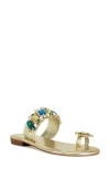 Azalea Wang Belva Toe Loop Sandal