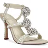 Azalea Wang Bestella Ankle Strap Sandal In Gold
