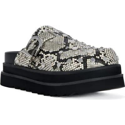 Azalea Wang Billie Platform Mule In Black