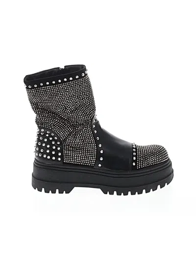 Pre-owned Azalea Wang Boots In Black