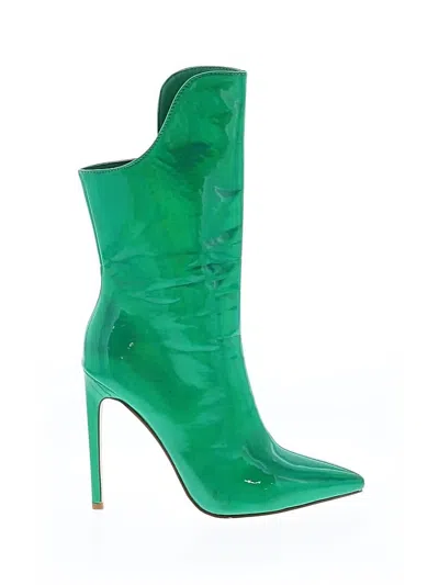 Pre-owned Azalea Wang Boots In Green