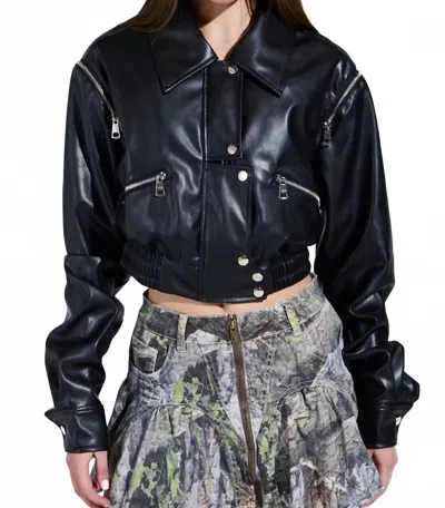 Azalea Wang Bowery Jacket In Black