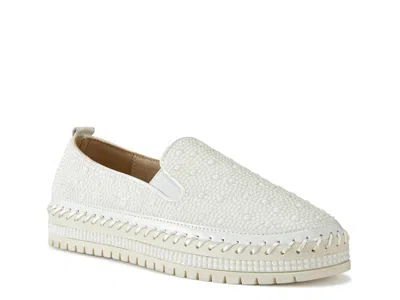 Azalea Wang Brittany Slipon Sneaker In White