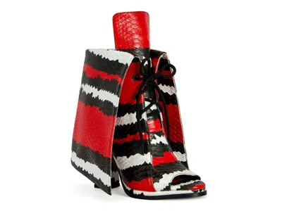 Azalea Wang Caelum Bootie In Red
