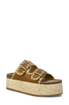 AZALEA WANG CALLUNA PLATFORM SLIDE SANDAL