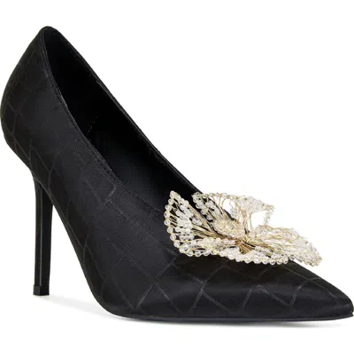 Azalea Wang Carmenza Pointed Toe Pump In Black