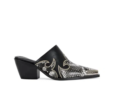Azalea Wang Cecily Mule In Black