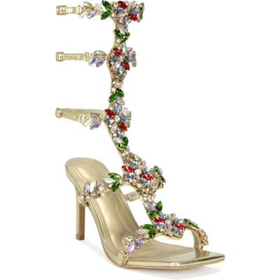Azalea Wang Cerus Ankle Strap Sandal In Multi