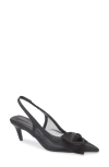 Azalea Wang Chloris Slingback Pump In Black
