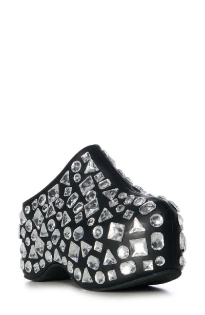 Azalea Wang Cimmaron Platform Clog In Black
