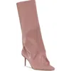 Azalea Wang Couture Crazy Pointed Toe Boot In Purple