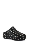 Azalea Wang Darwin Stud Platform Clog In Black
