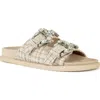 Azalea Wang Dontae Sandal In Beige