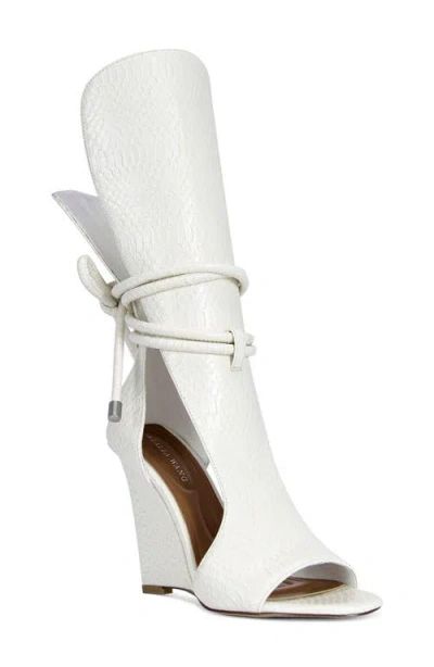 Azalea Wang Douma Wedge Sandal In Multi