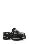 Azalea Wang Drivefast Platform Mule In Black