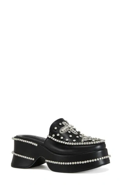 Azalea Wang Drivefast Platform Mule In Black
